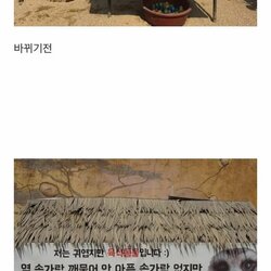 너무 섬뜩해서 바꿨다는 경고문