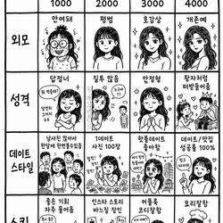 만원으로 원하는 여친 커스텀