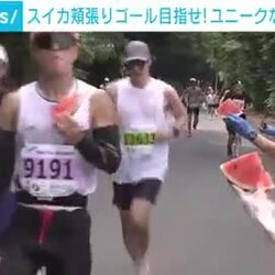 물대신 수박주는 마라톤 대회