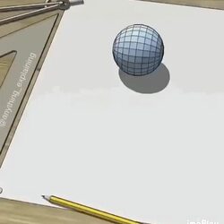 구의 겉넓이가 계산되는 원리