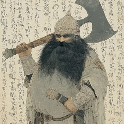 AI가 반지의 제왕을 동양화 스타일로 재해석한 그림들