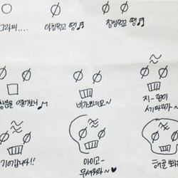 지금 중년들이 어렸을 때 해골 그렸던 방법.