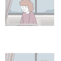 암환자 아들을 간호하다 집에 오랜만에 들어간 엄마.manhwa