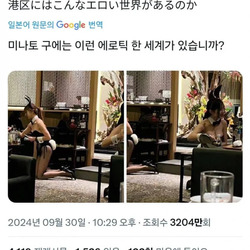일본 상류층들의 유흥문화