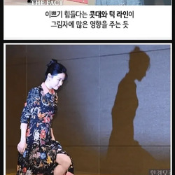 미인은 그림자만 봐도 예쁘대