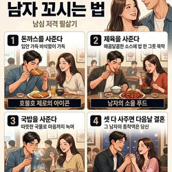 와.. 남자 꼬시는 법 유출 됐다는 연애 시장