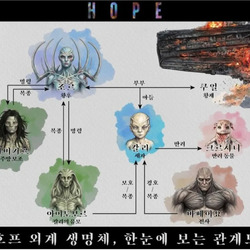 영화 호프 외계인들 관계도