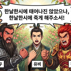 삼국지와 초한지의 차이