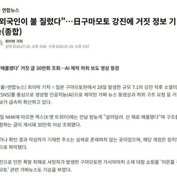 "외국인이 불 질렀다"…日구마모토 강진에 거짓 정보 기승.news
