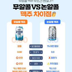 무알콜 VS 논알콜 맥주 차이점.JPG