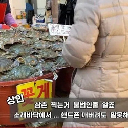 촬영은 불법이라 핸드폰 깨버려도 되는 곳
