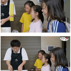 "우리 딸! 아빠가 한 마리 8천원하는 보리새우 사왔어!"