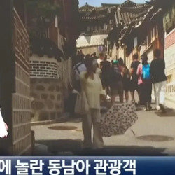 서울 더위에 깜짤 놀란 외국인 ㄷㄷ