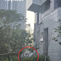 어제자 송도의 한 아파트