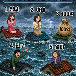 이 중 딱 두명만 구할 수 있다면?