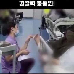 술취한 사람 상대하는 응급실 간호사 체감