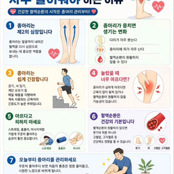종아리 근육을 자주 풀어줘야 하는 이유