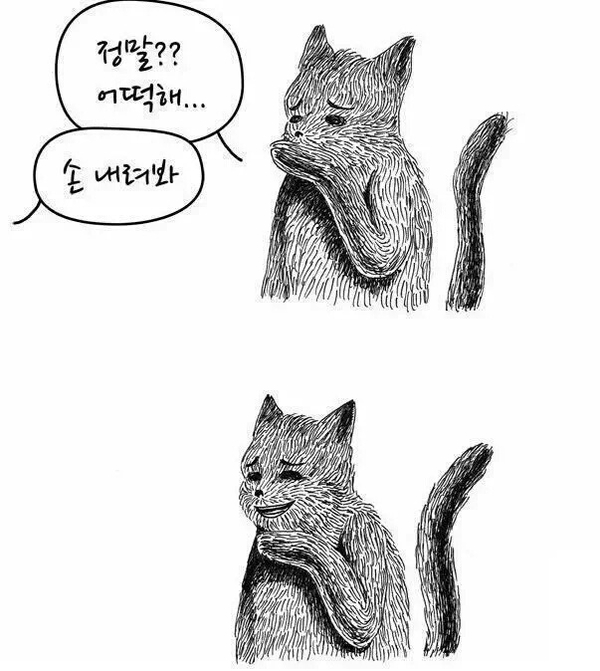 걱정해주는척 속으로 좋은 정말 어떻해 손 내려봐 손내리면 웃고있음 속마음