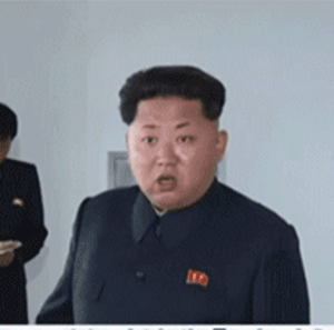 김정은 움짤 화난 말하는  미사일을 갑자기 쏘라그러면 나보고 어쩌라고