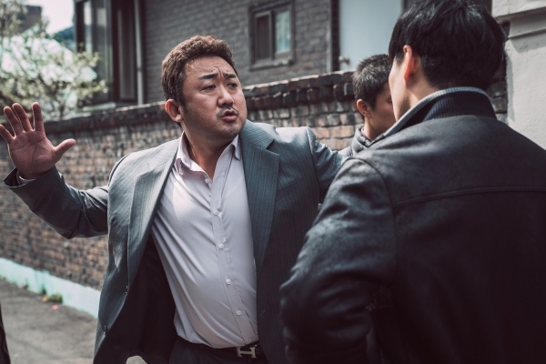 범죄도시 마동석 장면 때리는 형사 조폭 영화