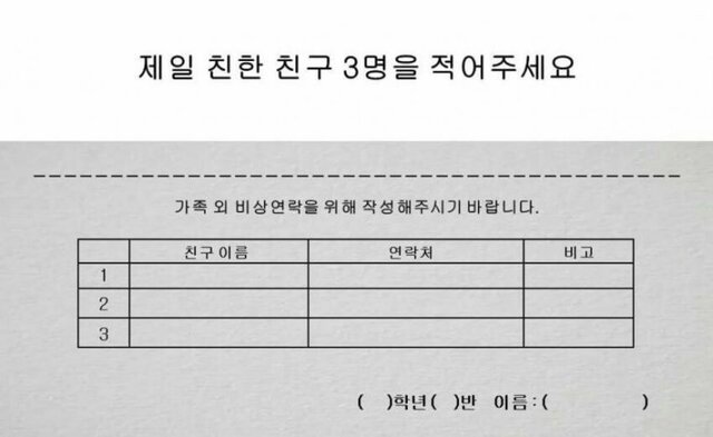 비상연락망