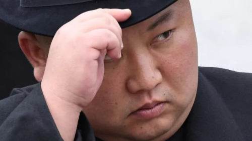 김정은 북한 모자 표정 눈빛