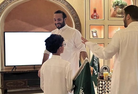 빈살만 사우디 월드컵 승리 티비  TV 화면 만능짤
