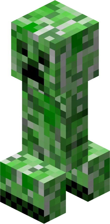 크리퍼 마인크래프트 마크 몹 캐릭터 Minecraft