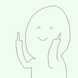 뽁큐 웃으면서 욕하기 뻑큐 뻐큐머겅