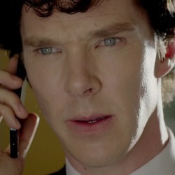 전화하는 남자 전화 셜록