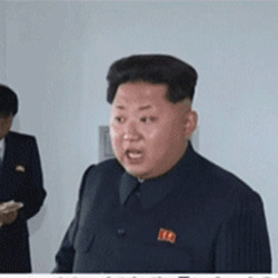 김정은 움짤 화난 말하는  미사일을 갑자기 쏘라그러면 나보고 어쩌라고