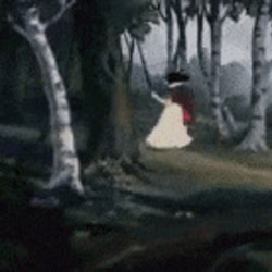 백설공주 도망 놀람 깜놀 이건 아니야 못볼것 봤어 도망쳐