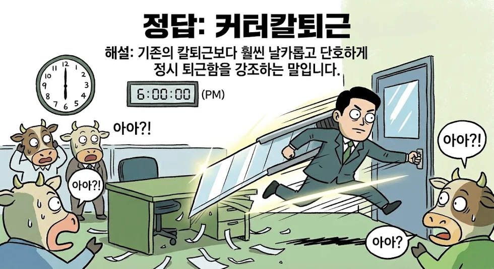 커터칼퇴근