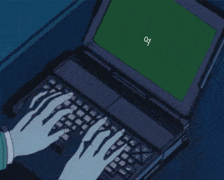 애니 노트북 타이핑 만능 움짤 생성기